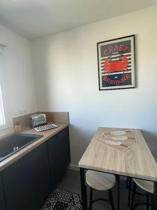 Lägenhet Appartement Spacieux Brest Bellevue De 1 A 6 Personnes
